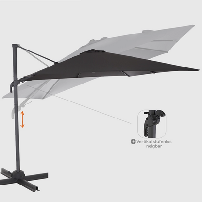 California N+ Ampelschirm | 300x300 cm | eckig