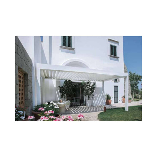 Lamellenpergola Maestro- konfigurierbar - Anthrazit DB703 Struktur