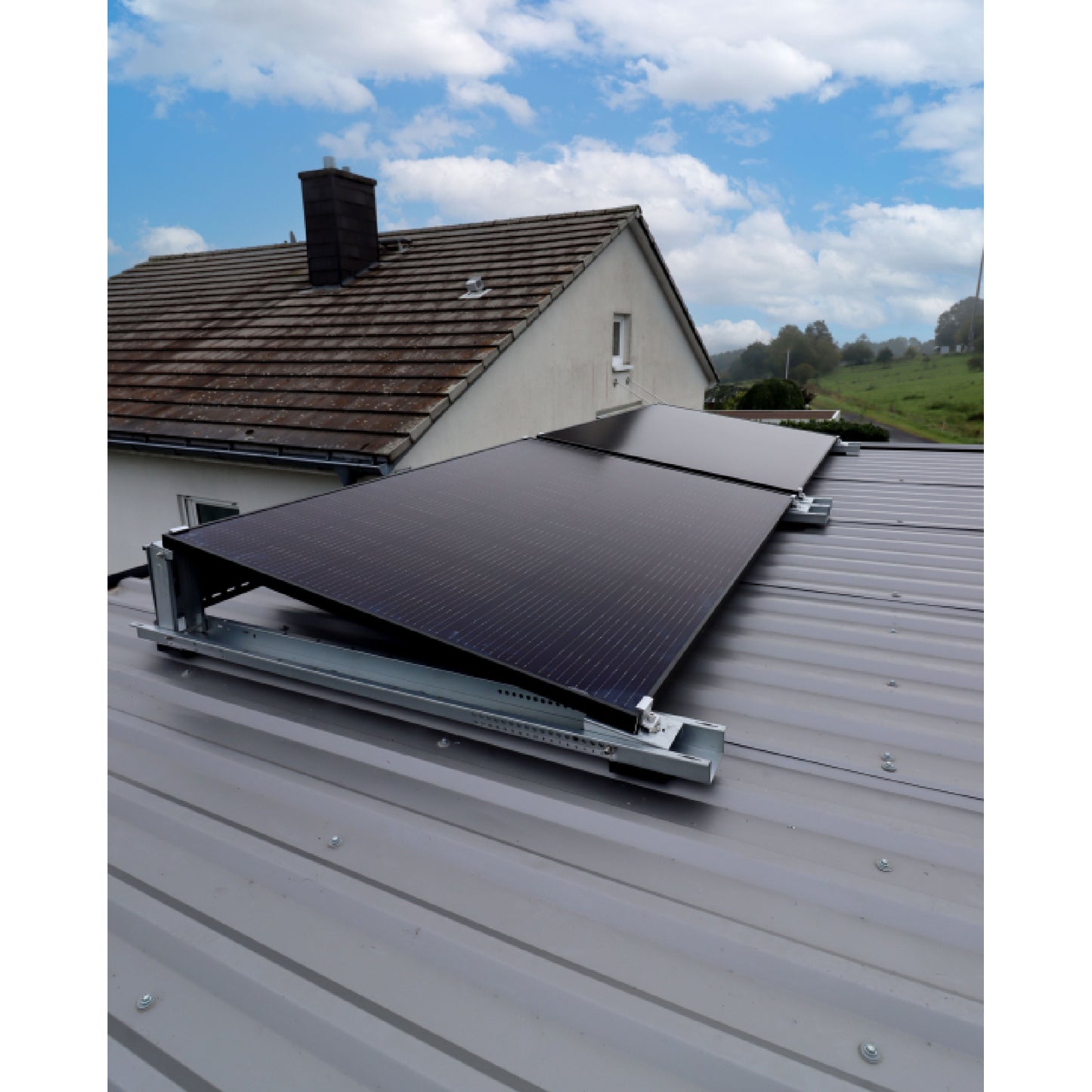 Schweng – Solar Carportkraftwerk 800W