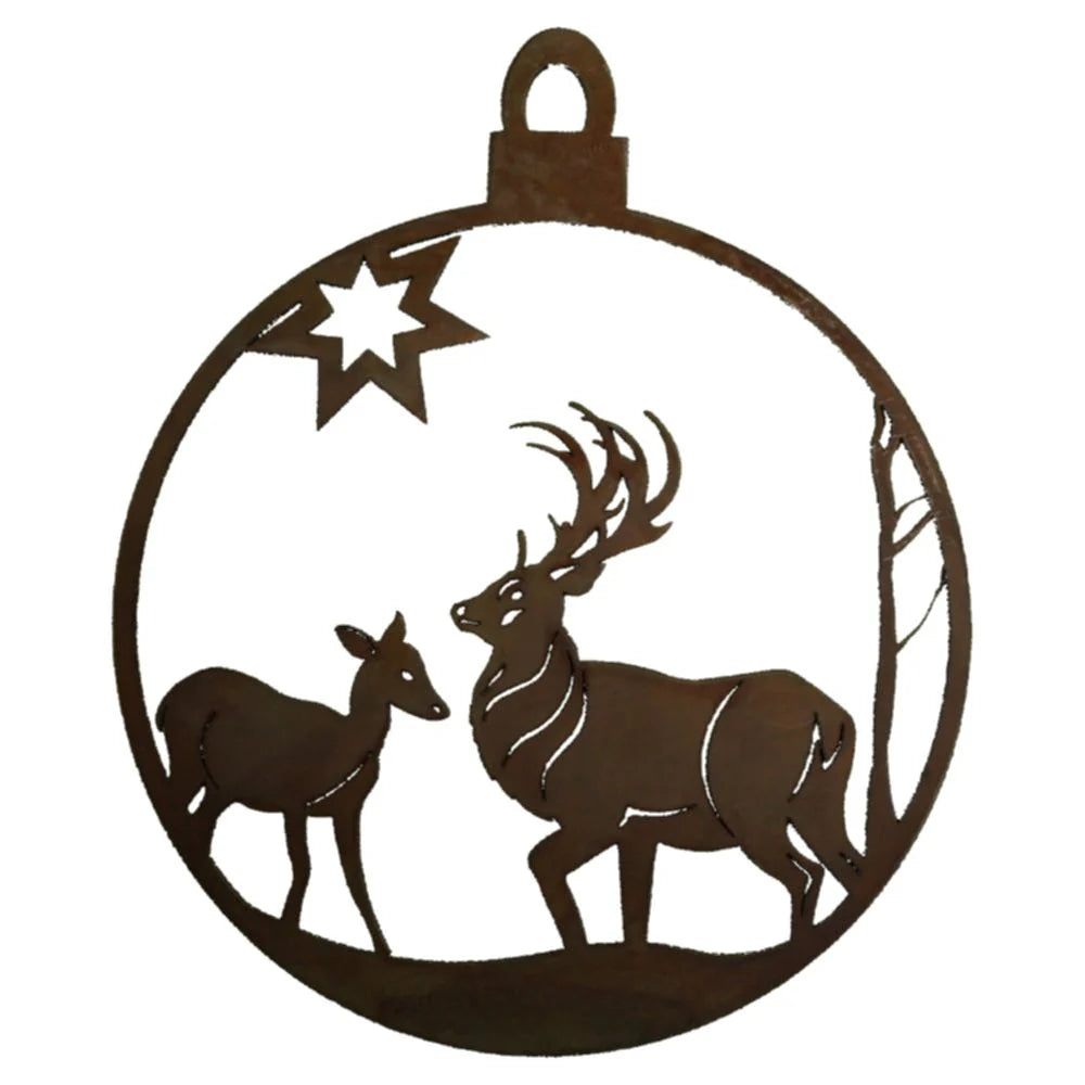 Hochwertige Weihnachtsdeko: Hirsch Deko