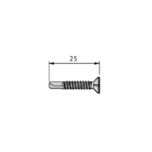 Schraube V2A 25 x 4,5 mm