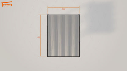 #DE Schweng Flachdachcarport C600 (ID 5m23qq) 