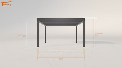 #DE Schweng Flachdachcarport C600 (ID 5m2gj4) #MTG 