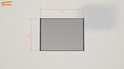 #DE Schweng Flachdachcarport C600 (ID 5m2gj4) #MTG 