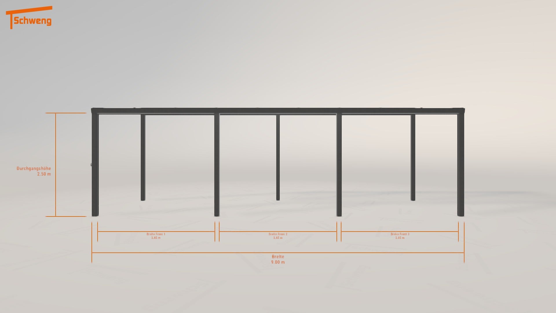 #DE Schweng Pultdachcarport S350 (ID bk9r73) 