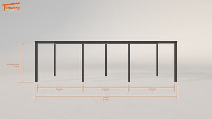 #DE Schweng Pultdachcarport S350 (ID bk9r73) 