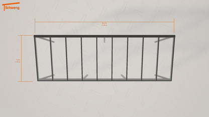 #DE Schweng Pultdachcarport S350 (ID bk9r73) 
