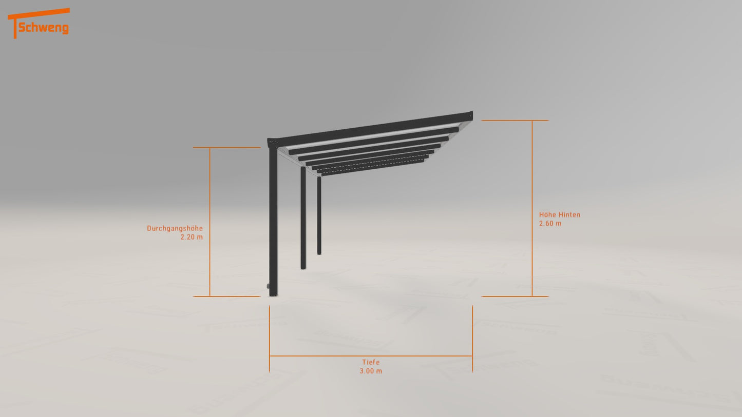 #DE Schweng Pultdachcarport S350 (ID k282xy) #MTG 