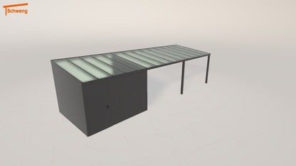 #DE Schweng Pultdachcarport S350 (ID rjky4d) #MTG 