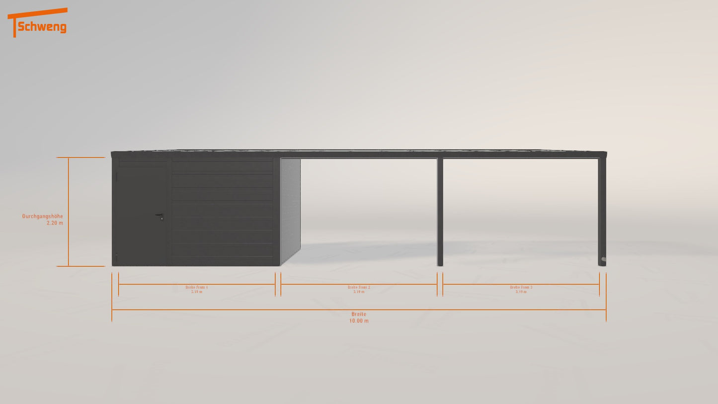 #DE Schweng Pultdachcarport S350 (ID rjky4d) #MTG 