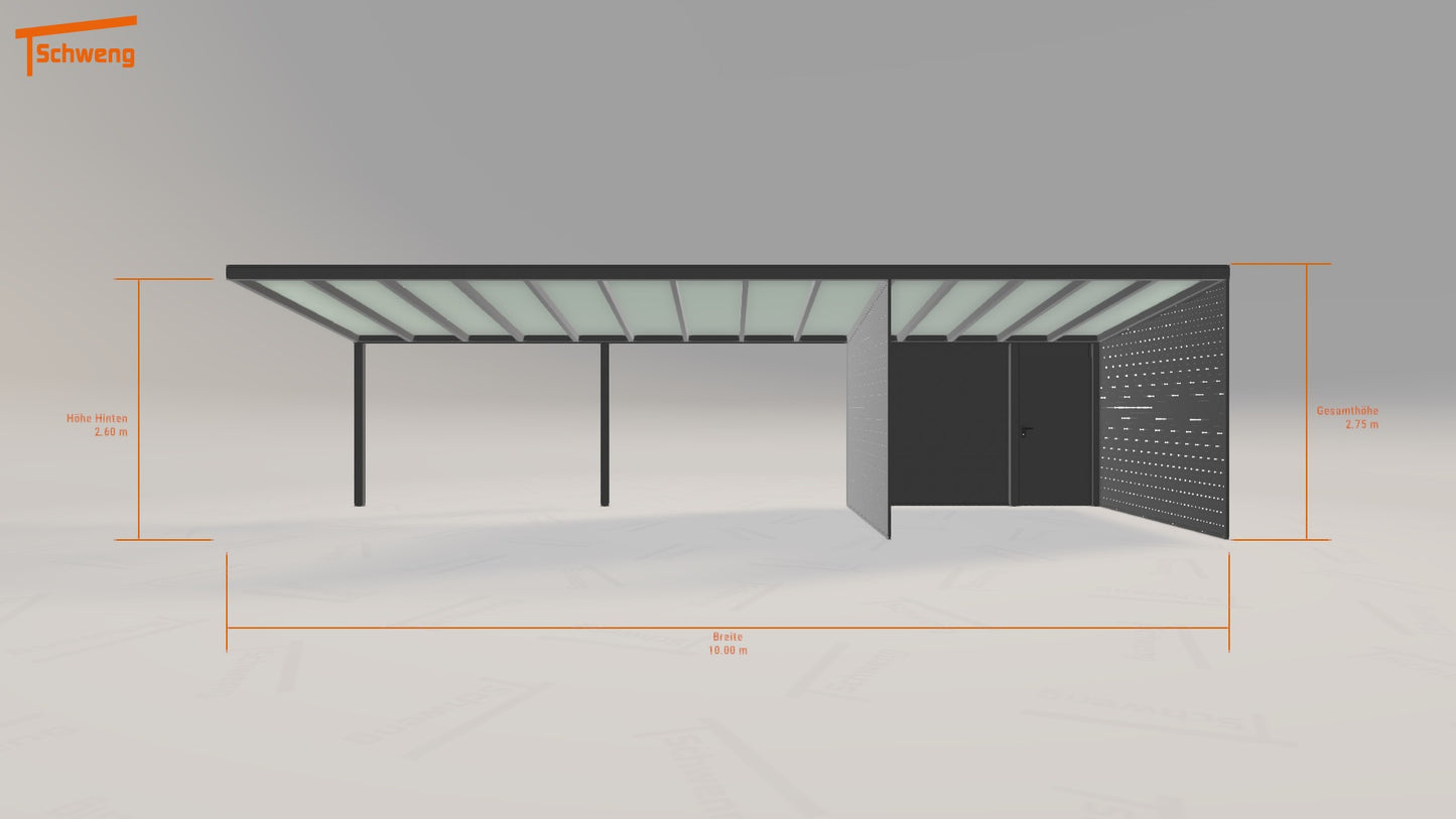 #DE Schweng Pultdachcarport S350 (ID rjky4d) #MTG 
