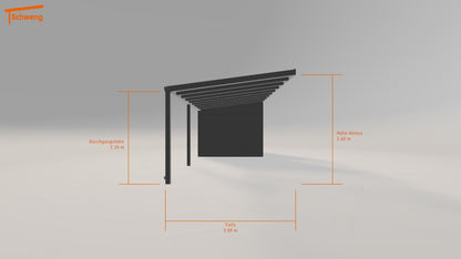#DE Schweng Pultdachcarport S350 (ID rjky4d) #MTG 