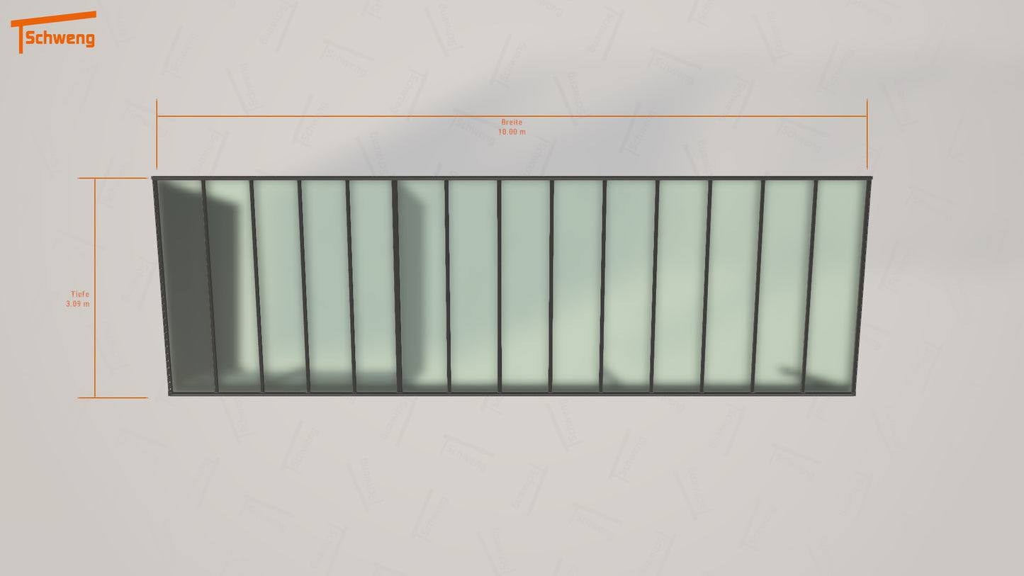#DE Schweng Pultdachcarport S350 (ID rjky4d) #MTG 