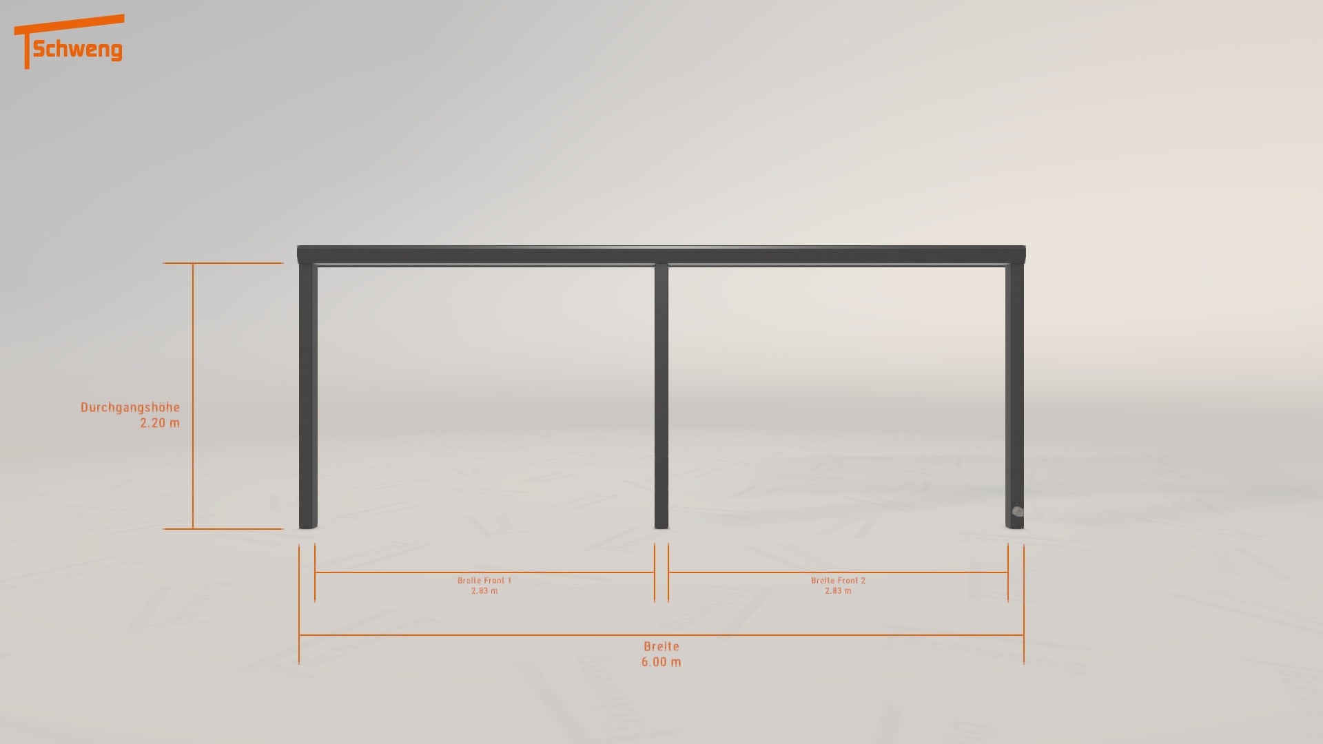#DE Schweng Pultdachcarport S350 (ID v4v48p) #MTG 
