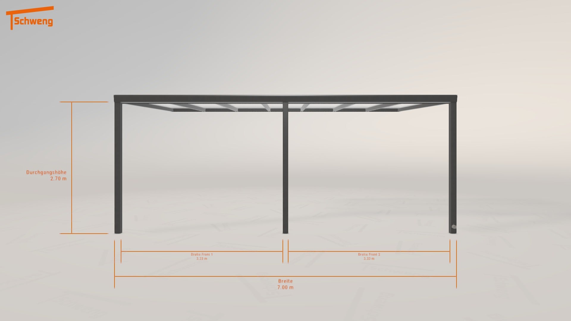 #DE Schweng Pultdachcarport S400 (ID n5nvw5) 