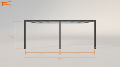 #DE Schweng Pultdachcarport S400 (ID n5nvw5) 