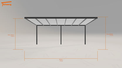 #DE Schweng Pultdachcarport S400 (ID n5nvw5) 