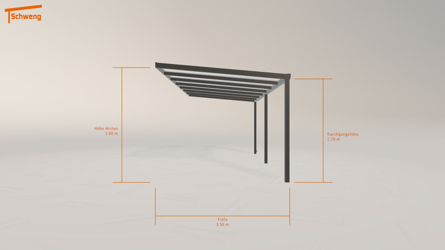 #DE Schweng Pultdachcarport S400 (ID n5nvw5) 