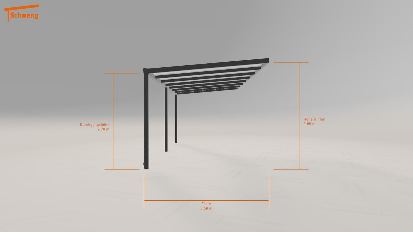 #DE Schweng Pultdachcarport S400 (ID n5nvw5) 