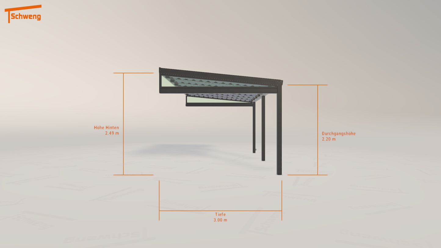 #DE Schweng Terrassenüberdachung S350 (ID 33ky9y) 