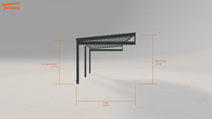 #DE Schweng Terrassenüberdachung S350 (ID 33ky9y) 