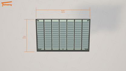 #DE Schweng Terrassenüberdachung S350 (ID 33ky9y) 