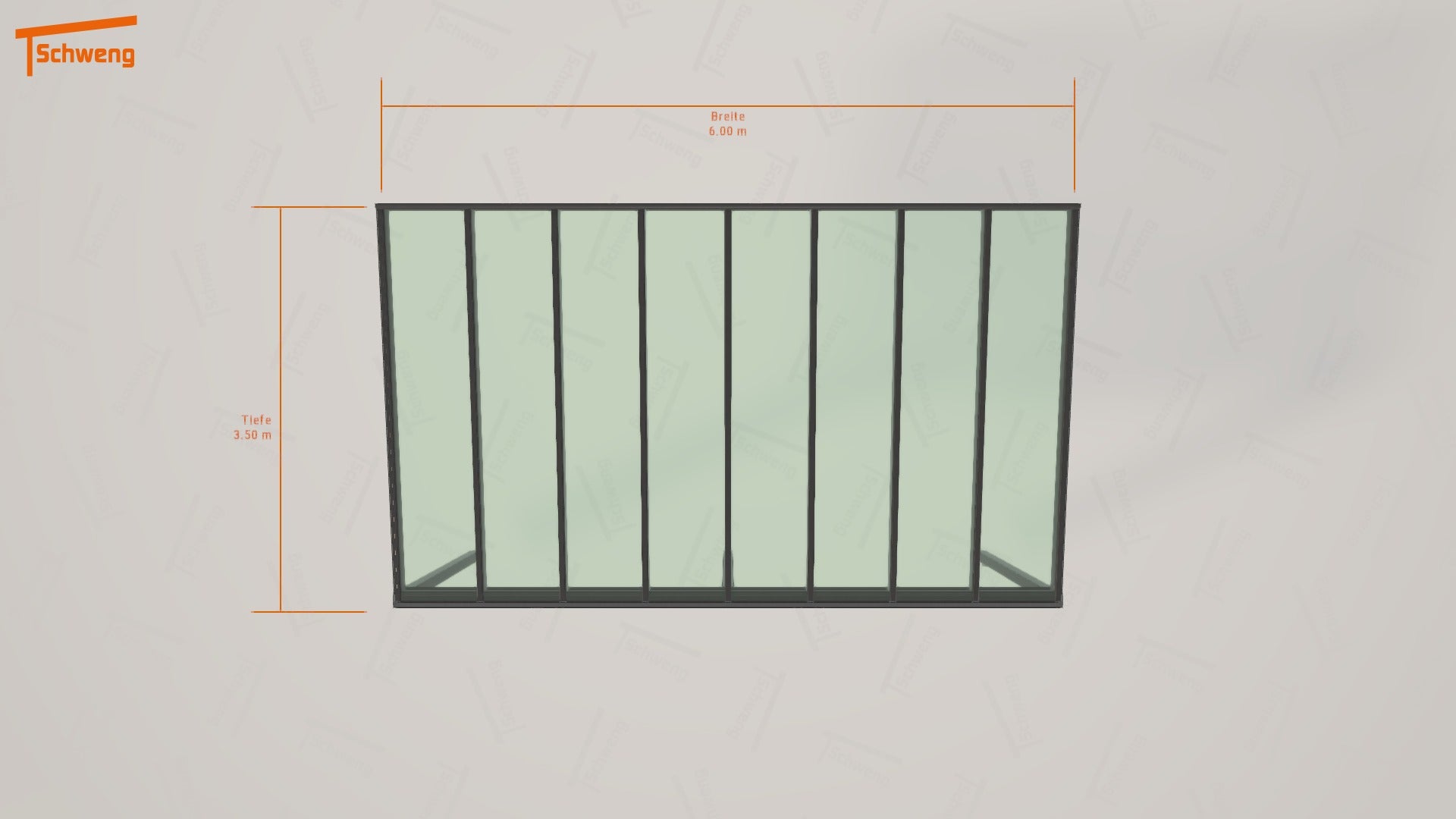#DE Schweng Terrassenüberdachung S350 (ID 33n3qz) 