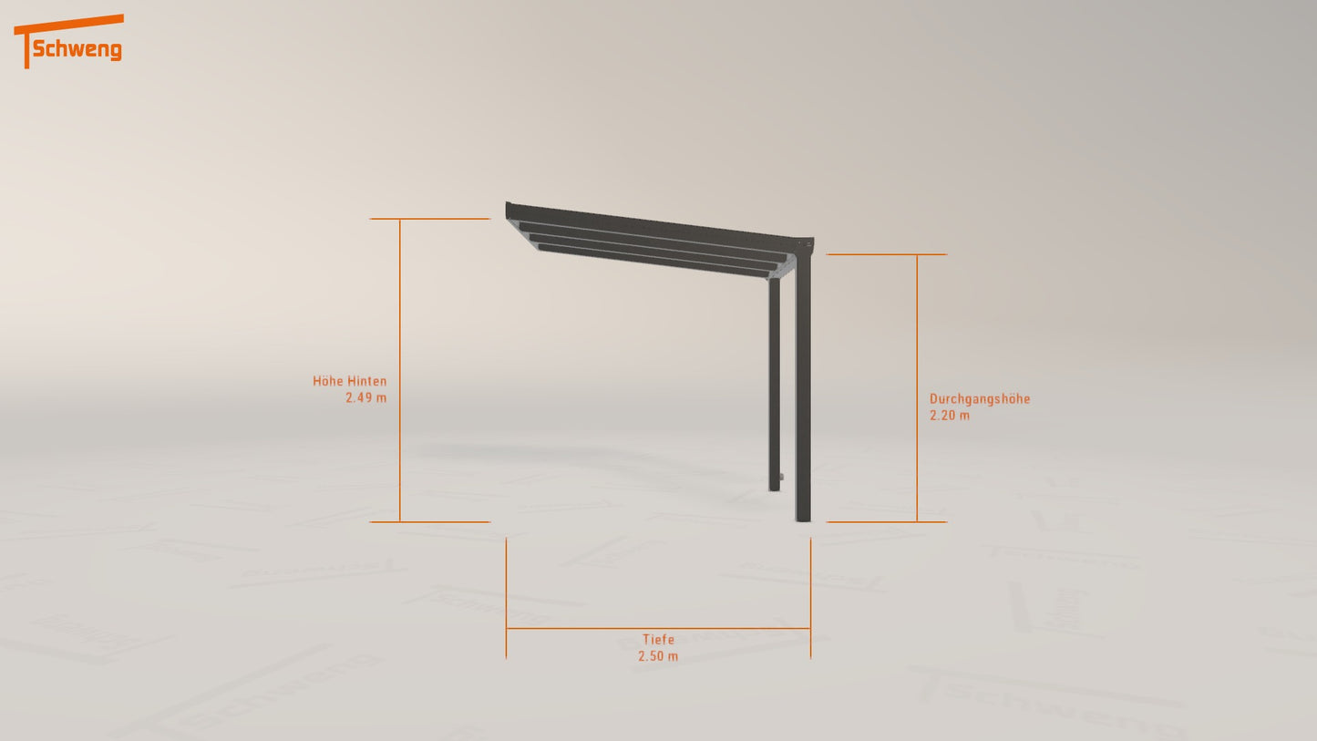 #DE Schweng Terrassenüberdachung S350 (ID 9w2wqq) 