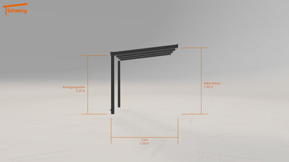 #DE Schweng Terrassenüberdachung S350 (ID 9w2wqq) 