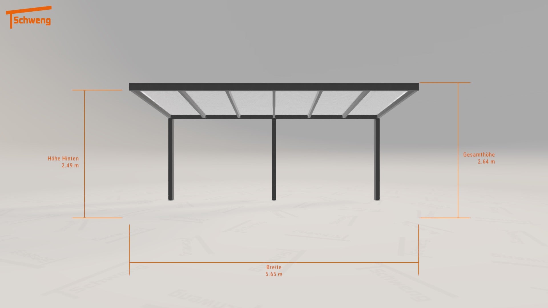 #DE Schweng Terrassenüberdachung S350 (ID bk9r83) 