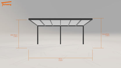 #DE Schweng Terrassenüberdachung S350 (ID bk9r83) 