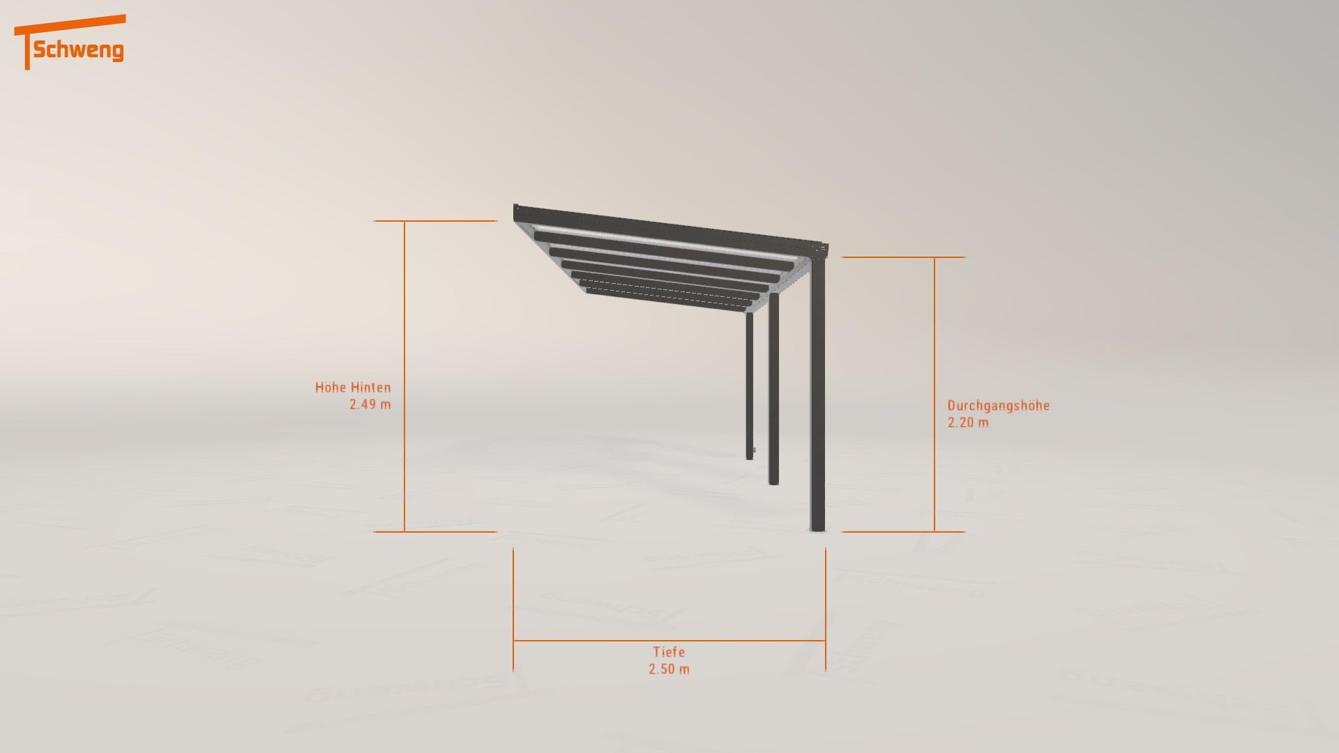#DE Schweng Terrassenüberdachung S350 (ID bk9r83) 