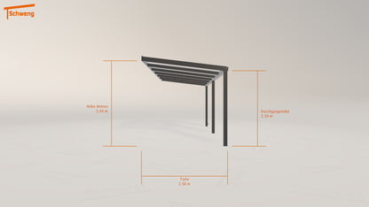 #DE Schweng Terrassenüberdachung S350 (ID bk9r83) 