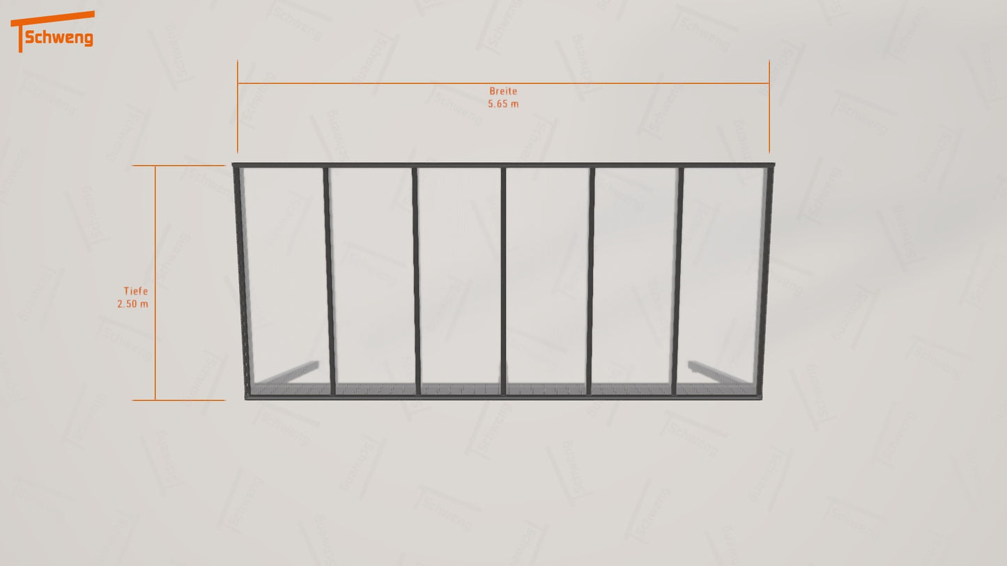 #DE Schweng Terrassenüberdachung S350 (ID bk9r83) 