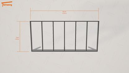 #DE Schweng Terrassenüberdachung S350 (ID bk9r83) 