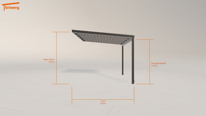 #DE Schweng Terrassenüberdachung S350 (ID rjwxzd) 