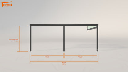 #DE Schweng Terrassenüberdachung S400 (ID 2qjzvg) 