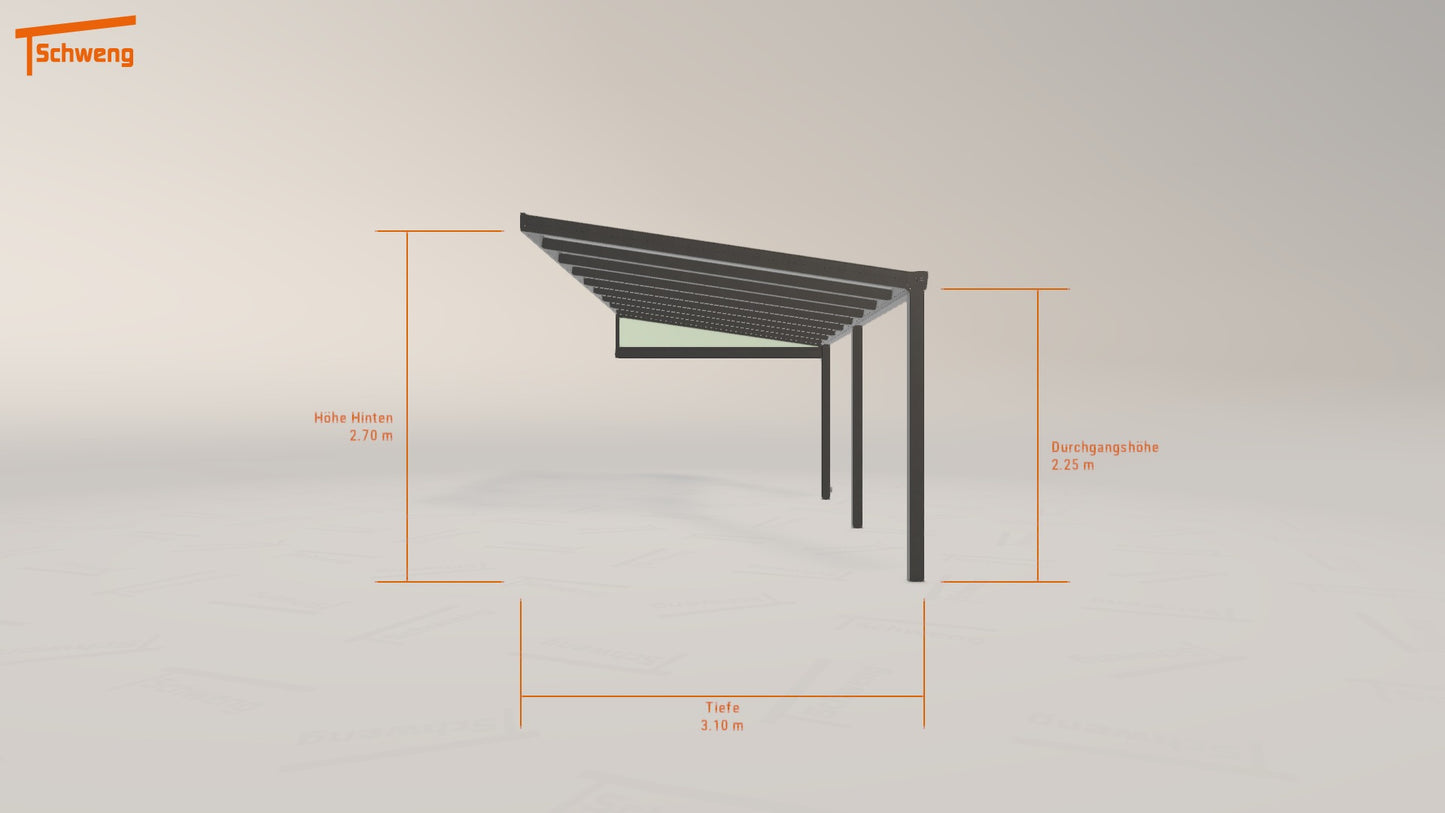 #DE Schweng Terrassenüberdachung S400 (ID 2qjzvg) 