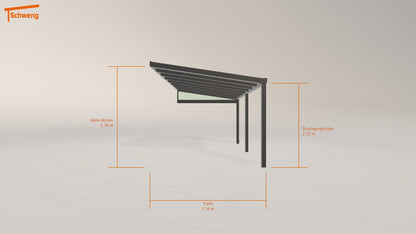#DE Schweng Terrassenüberdachung S400 (ID 2qjzvg) 