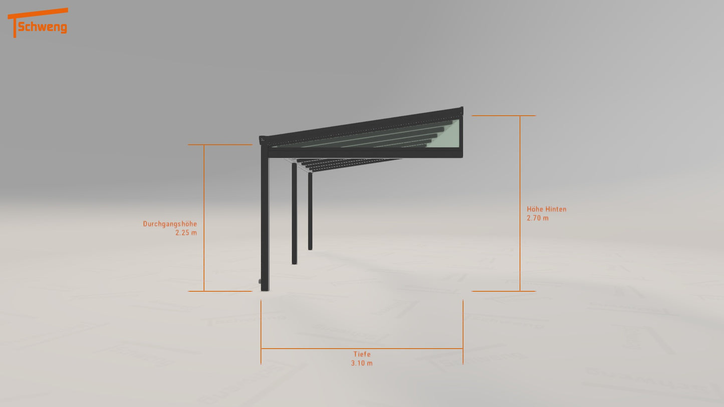 #DE Schweng Terrassenüberdachung S400 (ID 2qjzvg) 