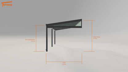 #DE Schweng Terrassenüberdachung S400 (ID 2qjzvg) 