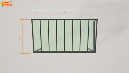 #DE Schweng Terrassenüberdachung S400 (ID 2qjzvg) 