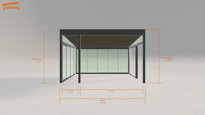 #AT Schweng Terrassenüberdachung S400 (ID 42zqjy) 