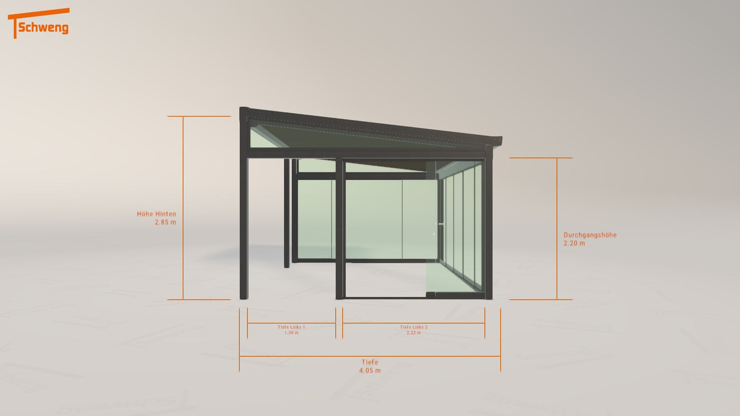 #AT Schweng Terrassenüberdachung S400 (ID 42zqjy) 