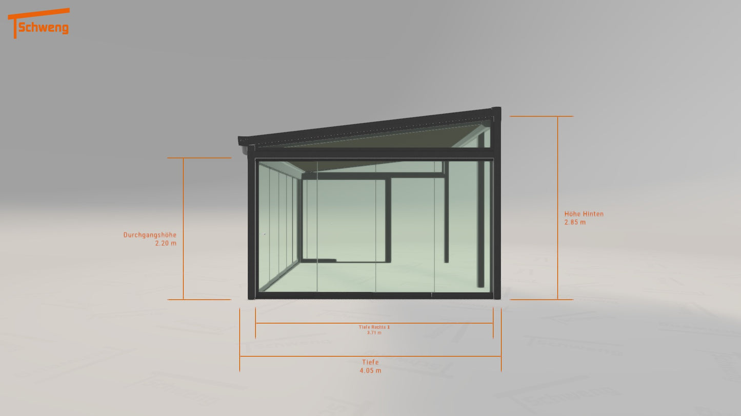 #AT Schweng Terrassenüberdachung S400 (ID 42zqjy) 