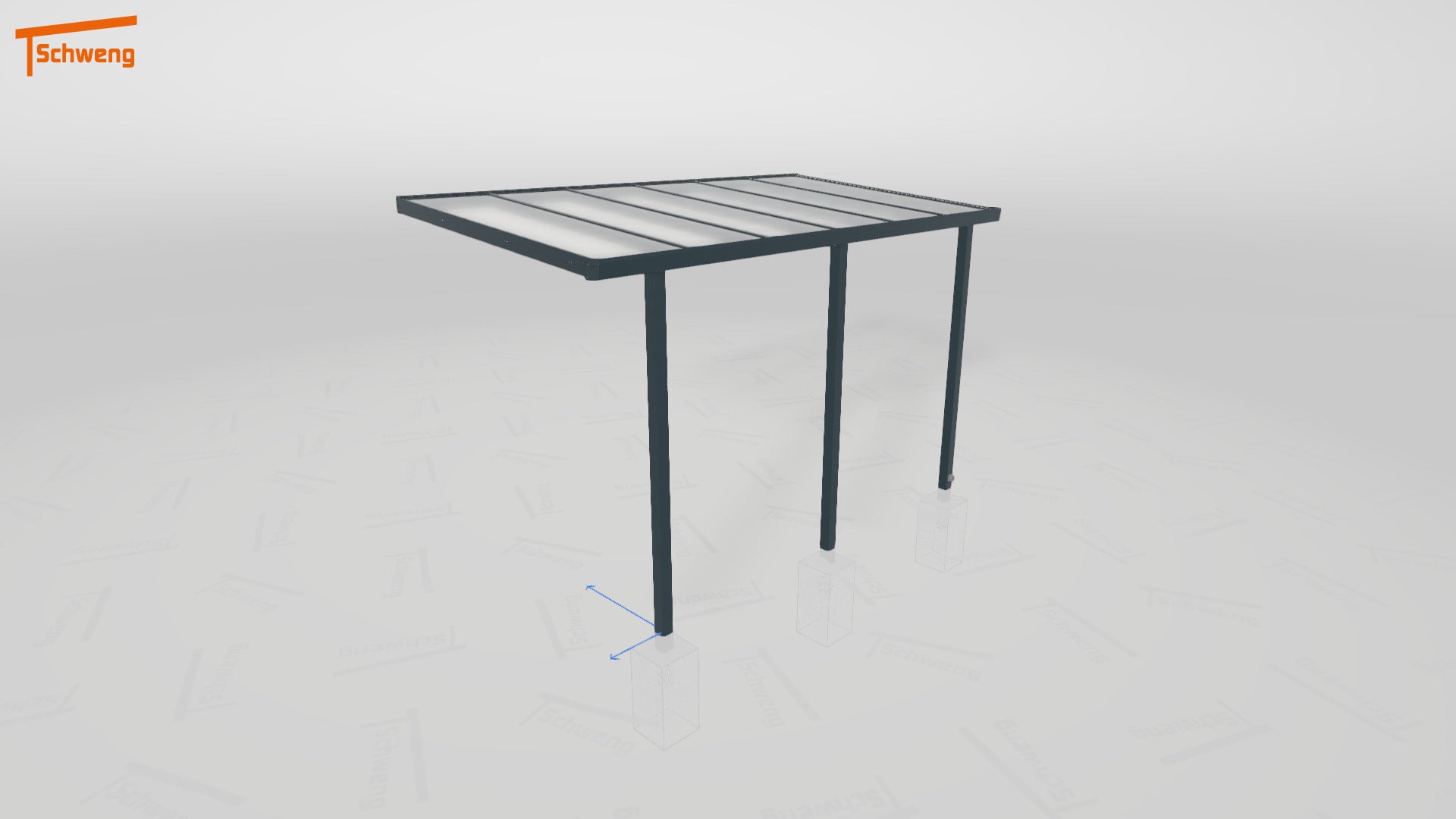 #AT Schweng Terrassenüberdachung S400 (ID jj9d7n) 