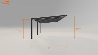 #DE Schweng Terrassenüberdachung S400 (ID x7nqd9) 