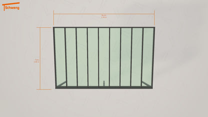 #DE Schweng Terrassenüberdachung S400 (ID x7nqd9) 