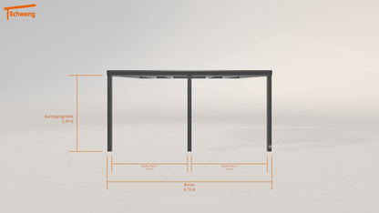 #DE Schweng Terrassenüberdachung S400 (ID x7vwbw) 