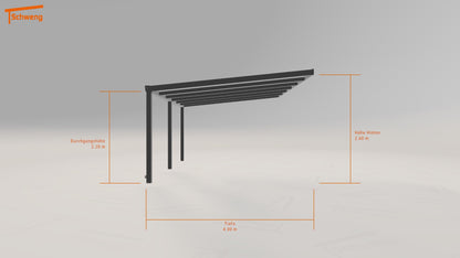 #DE Schweng Terrassenüberdachung S400 (ID x7vwbw) 